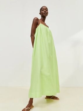 h&m conscious floral chiffon dress H&M CONSCIOUS Maxi Dress Floral Chiffon Boho size 10